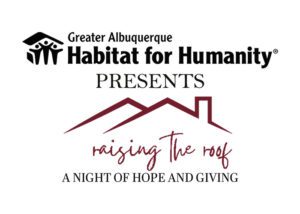 Raising the Roof a night of hope and giving logo